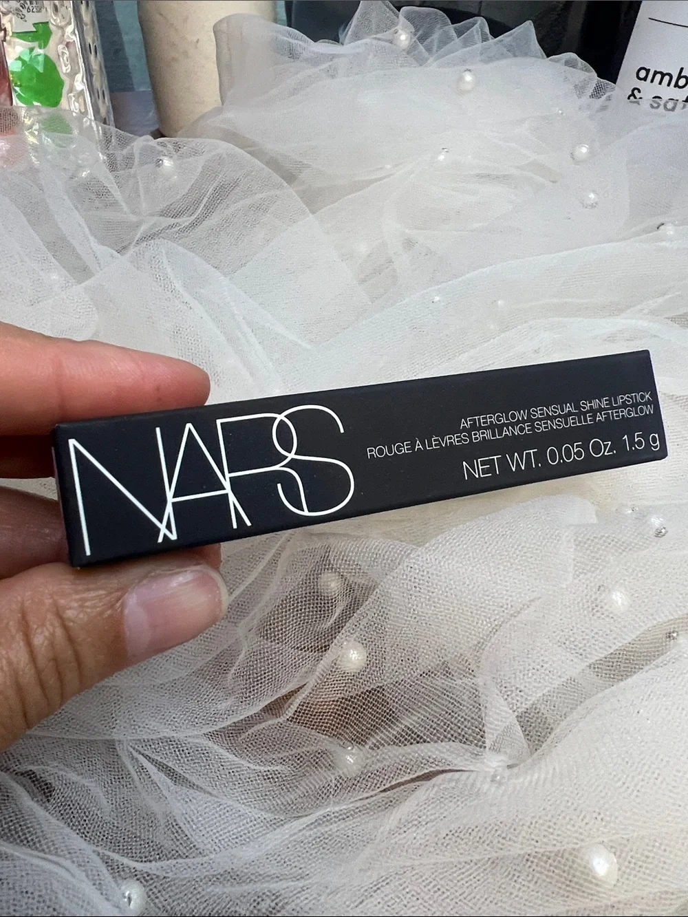 NARS afterglow Sensual Shine Lipstick